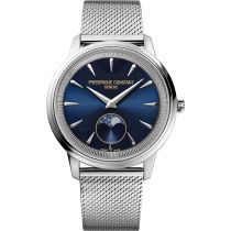 Frederique Constant FC-206N3S6B Reloj Hombre Moneta Moonphase 37mm 5ATM