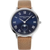 Frederique Constant FC-206RN3S6 Reloj Hombre Clásico Fase Lunar 38mm 5ATM