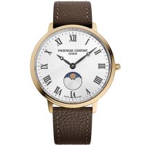Frederique Constant FC-206RS3S5 Reloj Hombre Clásico Fase Lunar 38mm 5ATM