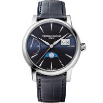 Frederique Constant FC-735S3H6 Reloj Hombre Clásico Power Reserve Big Date Auto Fase lunar 40mm 5ATM 