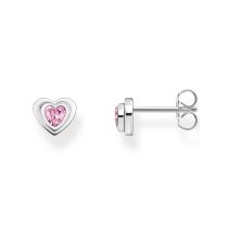 Thomas Sabo Pendientes Corazón Rosa H2271-643-9 