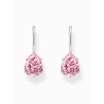 Thomas Sabo H2290-051-9 Pendiente colgante de plata con gota de circonita rosa Señoras