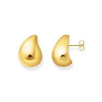Thomas Sabo H2299-413-39 Bold - Pendientes lágrima dorados 22,0 mm mujer