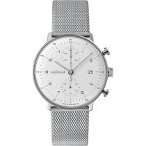 Junghans 27400346 Reloj Hombre Max Bill Chronoscope 40mm 5ATM