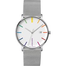 Junghans 41458044 Reloj Hombre FORM Cuarzo Bauhaus Edición 39mm 5ATM 