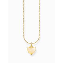 Thomas Sabo KE2234-413-39-L45V Collar dorado con colgante de corazón, señora