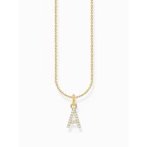 Thomas Sabo KE2240-414-14-L45V Cadena dorada Letra A Señoras