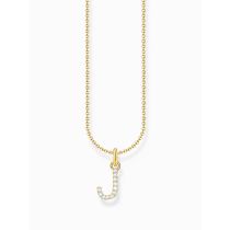Thomas Sabo KE2249-414-14-L45V Letra de cadena dorada J Señoras