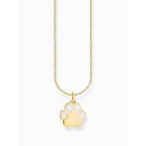 Thomas Sabo KE2266-427-14-L45V Cadena dorada con colgante pata Señoras