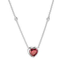 Thomas Sabo KE2365-051-10-L50V Collar Colgante de corazón Elyndra Plata Mujer