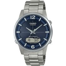 Casio LCW-M170TD-2AER Reloj Hombre radiocontrolado Solar Titanio 40mm 5ATM 