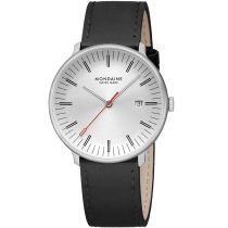 Mondaine MLE.41210.LBV Reloj Hombre Doppio 41mm 5ATM 