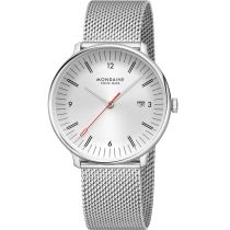 Mondaine MLE.41210.SM Reloj Hombre Doppio 41mm 5ATM 