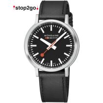 Mondaine MST.41020.LBV.2SE Reloj Hombre SBB Stop2Go 41mm 3ATM