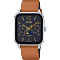 Casio MTP-M305L-1AVER Reloj Hombre Timeless Collection Fase lunar 34mm 5ATM 