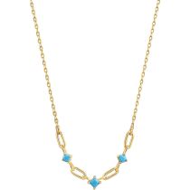 ANIA HAIE N033-03G Into the Blue Collar de mujer, ajustable