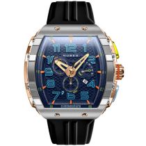 Nubeo NB-6088-01 Reloj Hombre Magellan Retrograde Cronógrafo 49mm 5ATM