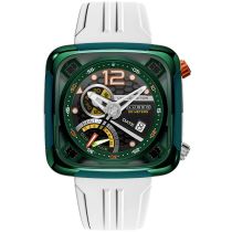 Nubeo NB-6096-02 Reloj Hombre Ecliptic Dual Time 45mm 5ATM