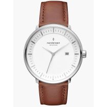 Nordgreen PH40SILEBRXX Reloj Hombre Philosopher 40mm 3ATM 