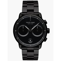 Nordgreen PI42BL3LBLTB Reloj Hombre Pioneer Cronógrafo 42mm 10ATM 