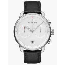 Nordgreen PI42SILEBLXX Reloj Hombre Pioneer Cronógrafo 42mm 10ATM 