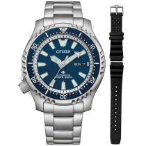 Citizen NY0161-63LE Reloj Hombre Promaster Marine Fugo Day-Date Automático 42mm 20ATM