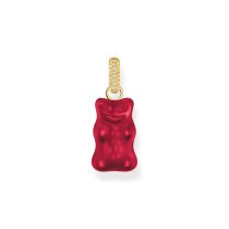 Thomas Sabo PE967-414-10 Colgante grande de Ositos de Oro rojo chapado en oro con piedras, señora