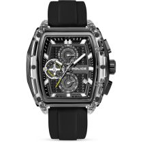 Police PEWGO00778X4 Reloj hombre Clout Tank Cronógrafo Set 46mm 3ATM