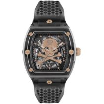Philipp Plein PWPTA0424 Automático Reloj Hombre The $keleton Crystal 44mm 5ATM 