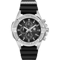 Philipp Plein PWWFA0125 Reloj Hombre The $kull Chrono 45mm 5ATM 