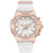 Philipp Plein PWWFA0325 Reloj Hombre The $kull Chrono 45mm 5ATM 