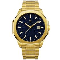Paul Rich PR-46699 Reloj Hombre Mercer Aventurine Goldline Blue 40,5 mm 5ATM 