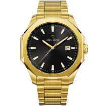 Paul Rich PR-46703 Reloj Hombre Mercer Goldline Black 40,50 mm 5ATM  