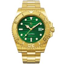 Paul Rich PR-46710 Reloj Hombre Crystal Bay Gold Coast Gold Green 40mm 5ATM 