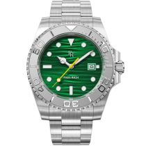 Paul Rich PR-46707 Reloj Hombre Crystal Bay Emerald Isle Silver Green 40mm 5ATM 
