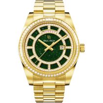 Paul Rich PR-47460 Reloj Hombre Crown Legacy Gold Aventurine Green 40mm 5ATM