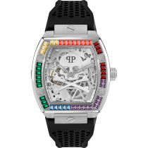 Philipp Plein PWBAA1423 Reloj Hombre The Skeleton Automático 44mm 5ATM