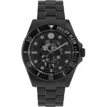 Philipp Plein PWOAA0922 The $kull Diver 44mm Reloj Hombre 10ATM