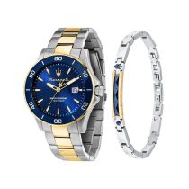 Maserati R8873600007 Reloj Hombre Competizione Set + Pulsera 43mm 10ATM