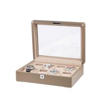 Rothenschild RS-3420-8-TA-TAN Caja de relojes Marrón [8] Con terciopelo beige