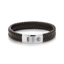 Rebel & Rose Pulsera Braided Flat RR-L0126-S-L Hombre