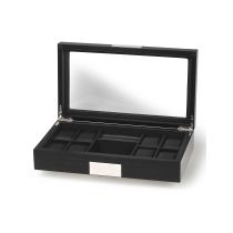 Rothenschild RS-2353-8BL Caja de madera para reloj y accesorios [8] negra