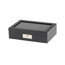 Rothenschild caja de reloj RS-2386-10BL para 10 relojes negro