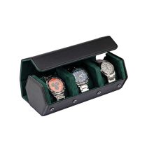 Rothenschild RS-3176-3-BL-GN Rollo para relojes Negro-verde [3]