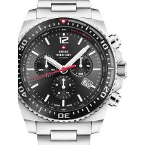 Swiss Military SM34093.01 Sport Cronografo 45mm Reloj Hombre 10ATM