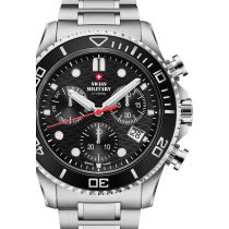 Swiss Military SM34101.01 Reloj Hombre Military XL Cronógrafo 46mm 10ATM
