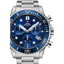 Swiss Military SM34101.02 Reloj Hombre Military XL Cronógrafo 46mm 10ATM