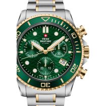 Swiss Military SM34101.05 Reloj Hombre Military XL Cronógrafo 46mm 10ATM