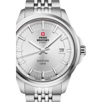 Swiss Military SM34104.02 Reloj Hombre Clásico Cristal de zafiro 40mm 10ATM