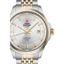 Swiss Military SM34104.04 Reloj Hombre Clásico Cristal de zafiro 40mm 10ATM